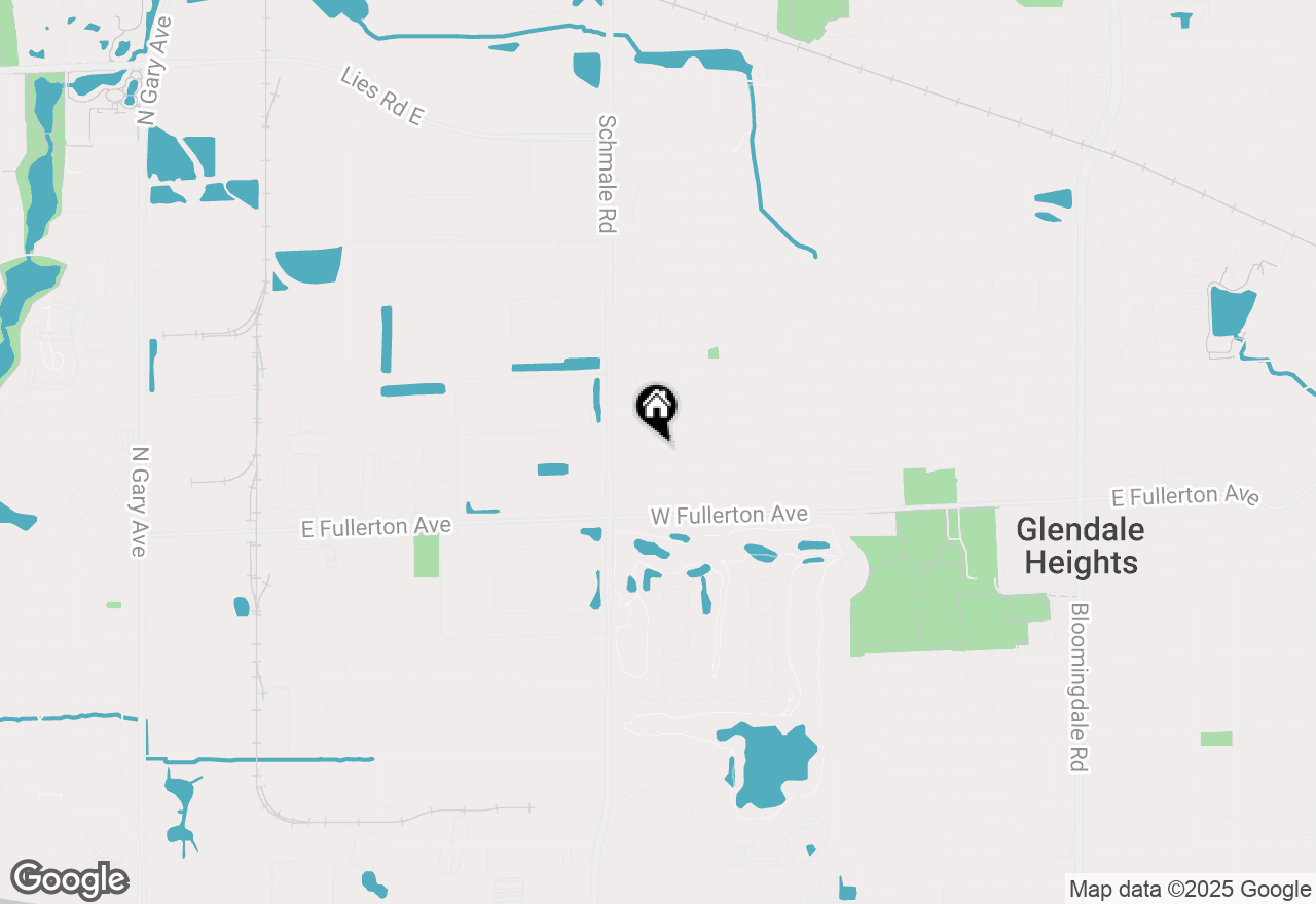 Map of 165 W Wrightwood Avenue, Glendale Heights, IL 60139