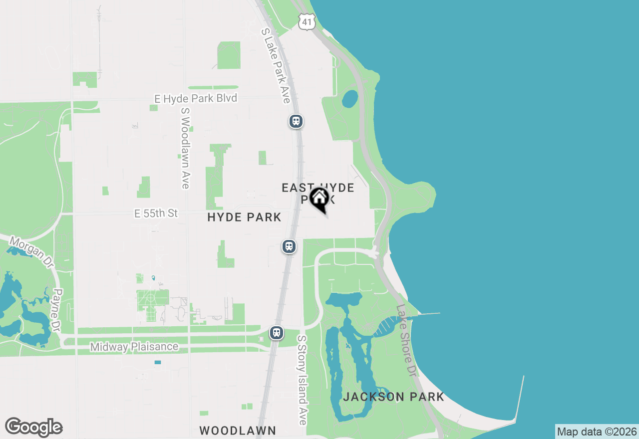 Map of 5519 S Cornell Avenue, Chicago, IL 60637