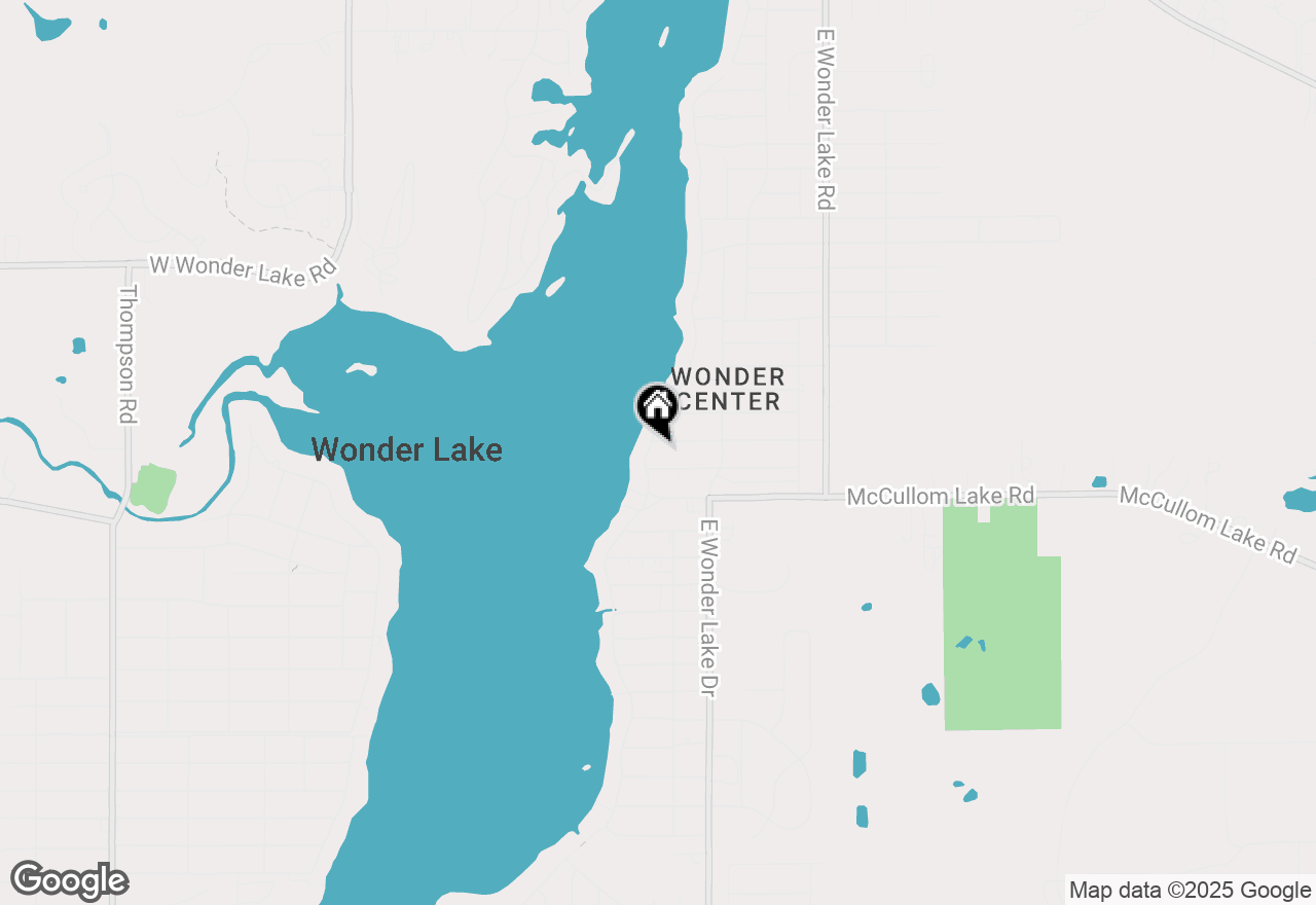 Map of 4116 E Lake Shore Drive, Wonder Lake, IL 60097