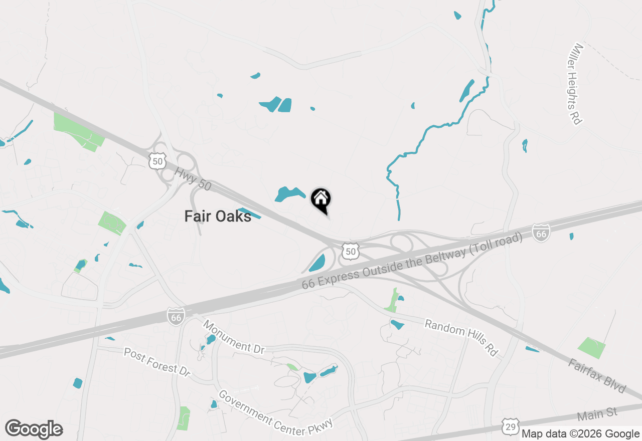 Map of 3945 Kathryn Jean Court, Fairfax, VA 22033