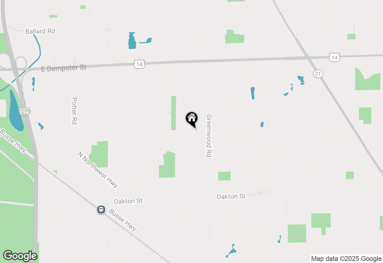 Map of 8702 W Bruce Drive, Niles, IL 60714