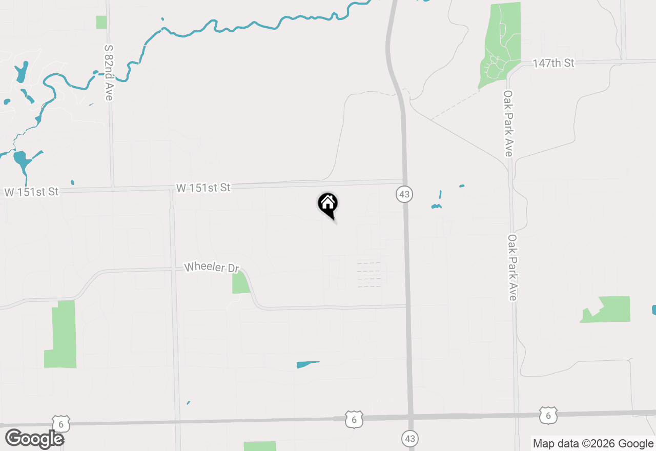 Map of 15229 Catalina Drive #3C, Orland Park, IL 60462