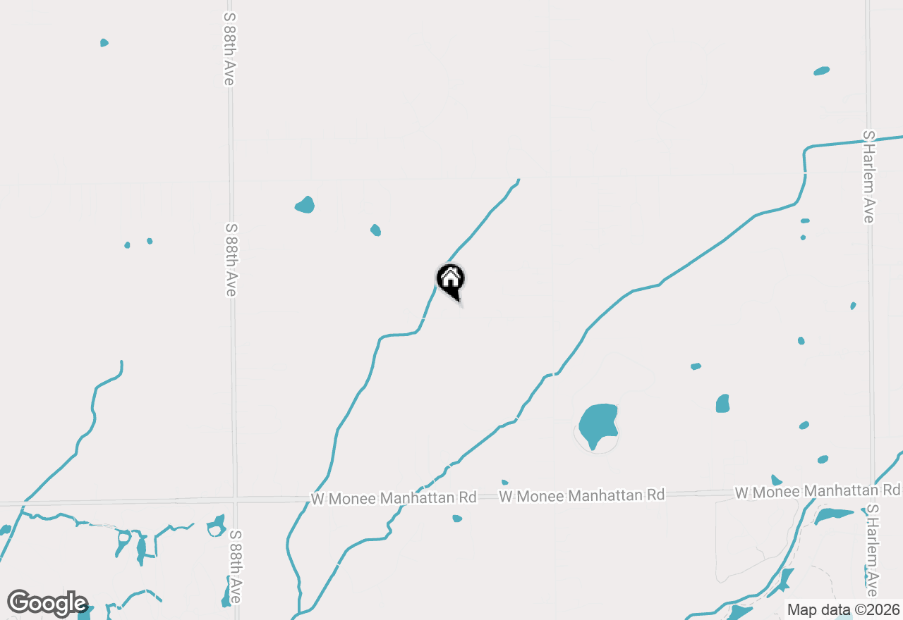 Map of 8240 W Yorkshire Lane, Monee, IL 60449
