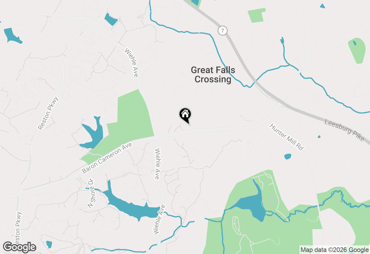 Map of 11103 Chessington Place, Reston, VA 20194