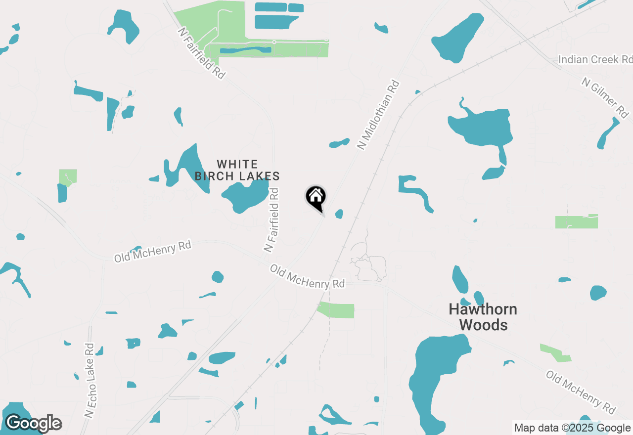 Map of 22 Commons Circle, Hawthorn Woods, IL 60047