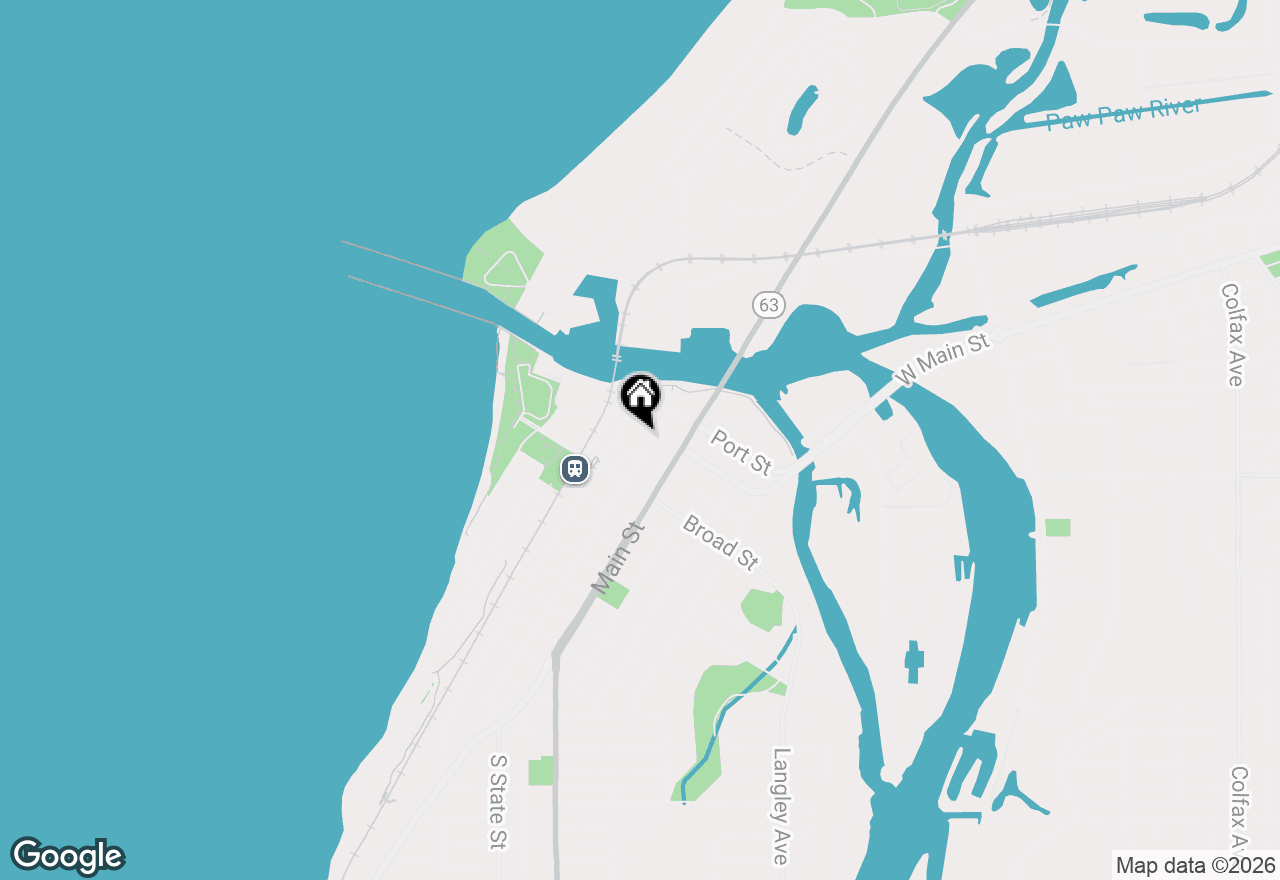 Map of 210 State Street, St. Joseph, MI 49085