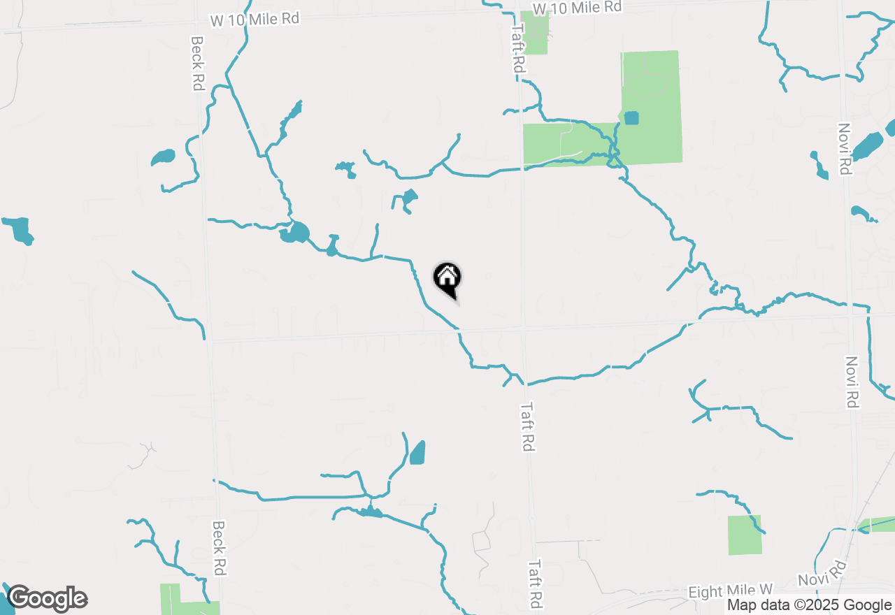Map of 45571 Irvine Drive, Novi, MI 48374