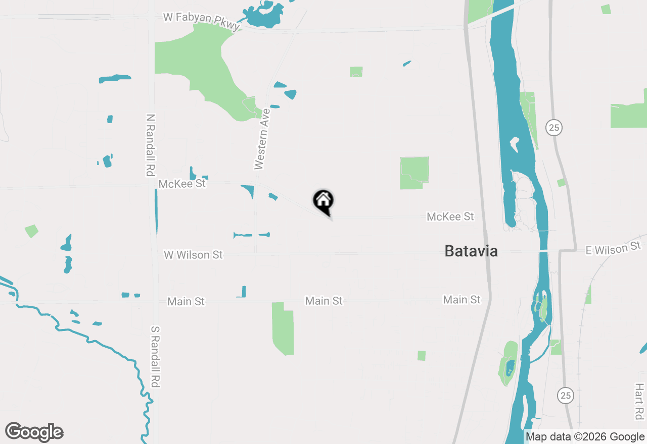 Map of 215 Weirich Way #81003, Batavia, IL 60510