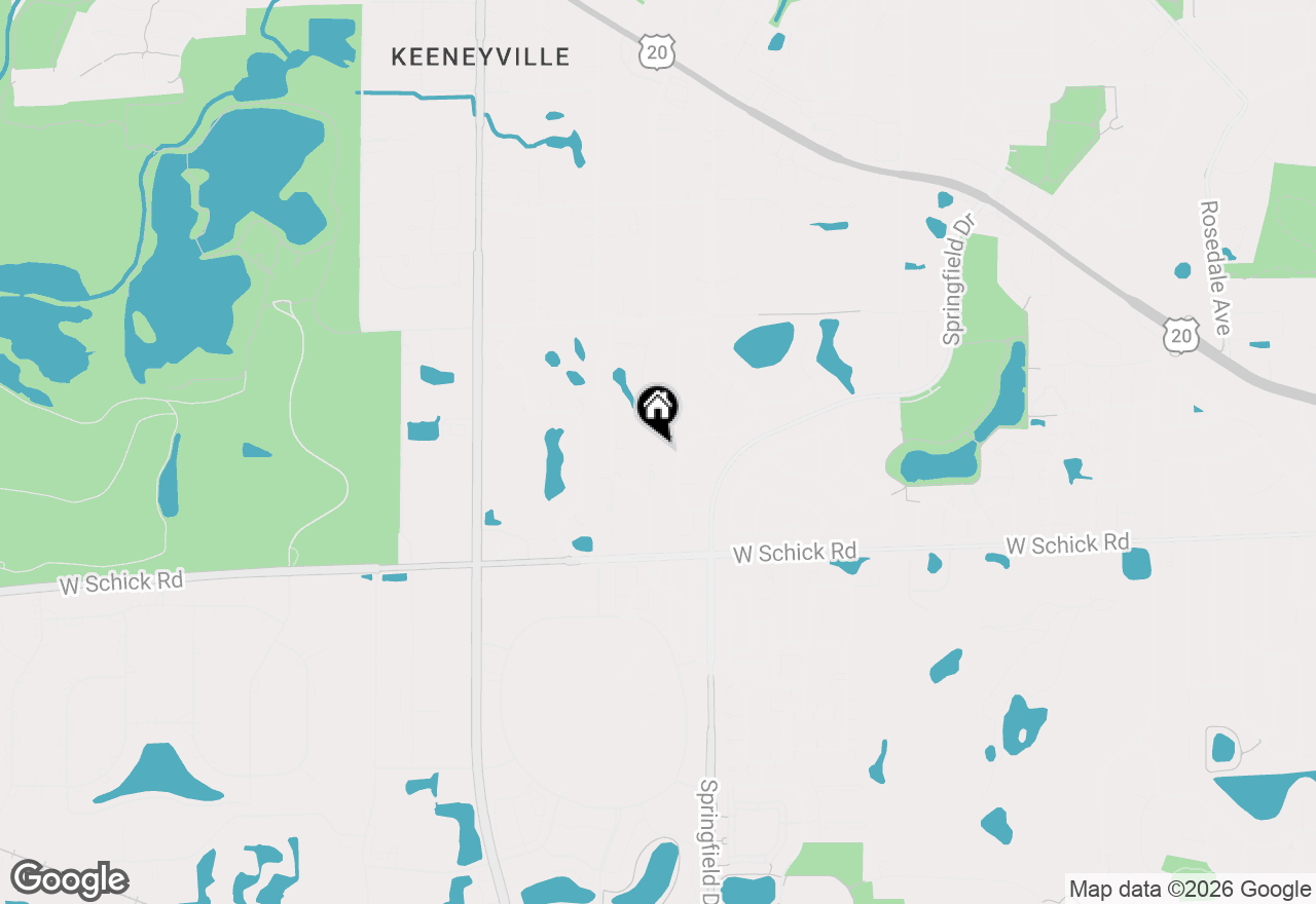 Map of 5N575 Abilene Trail, Bloomingdale, IL 60108