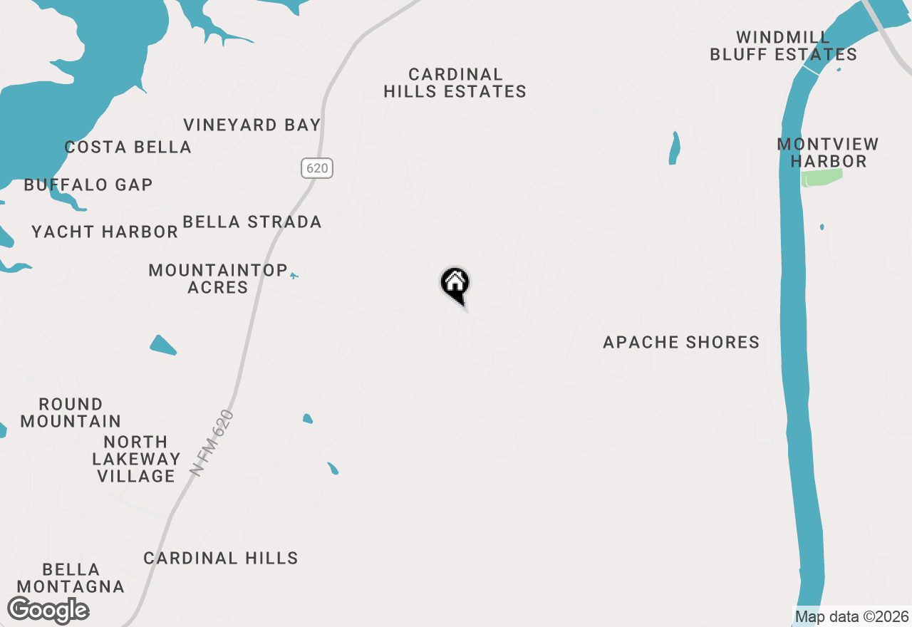 Map of 14922 Running Deer Trl, Austin, TX 78734