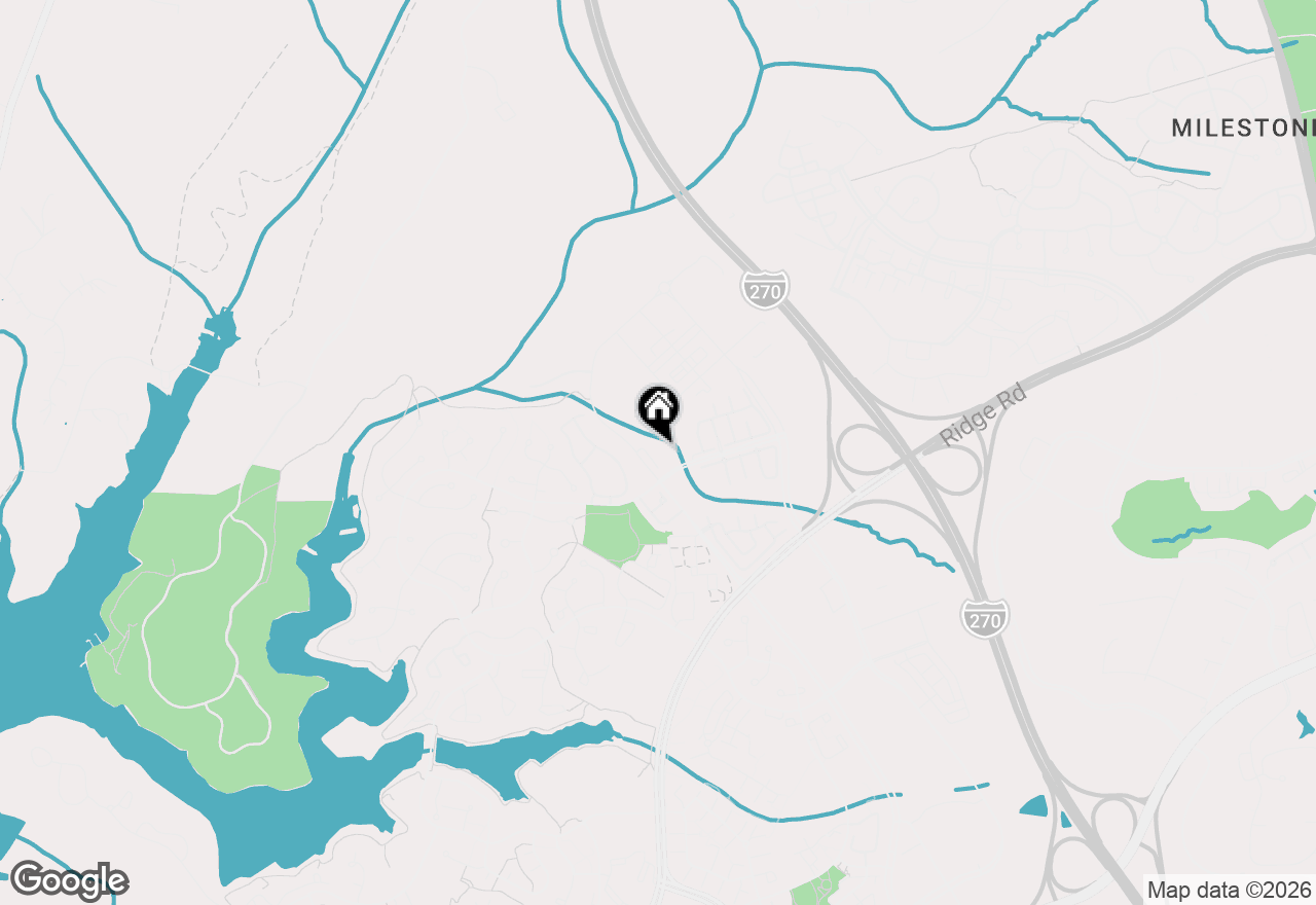 Map of 13201 Astoria Hill Court #F, Germantown, MD 20874