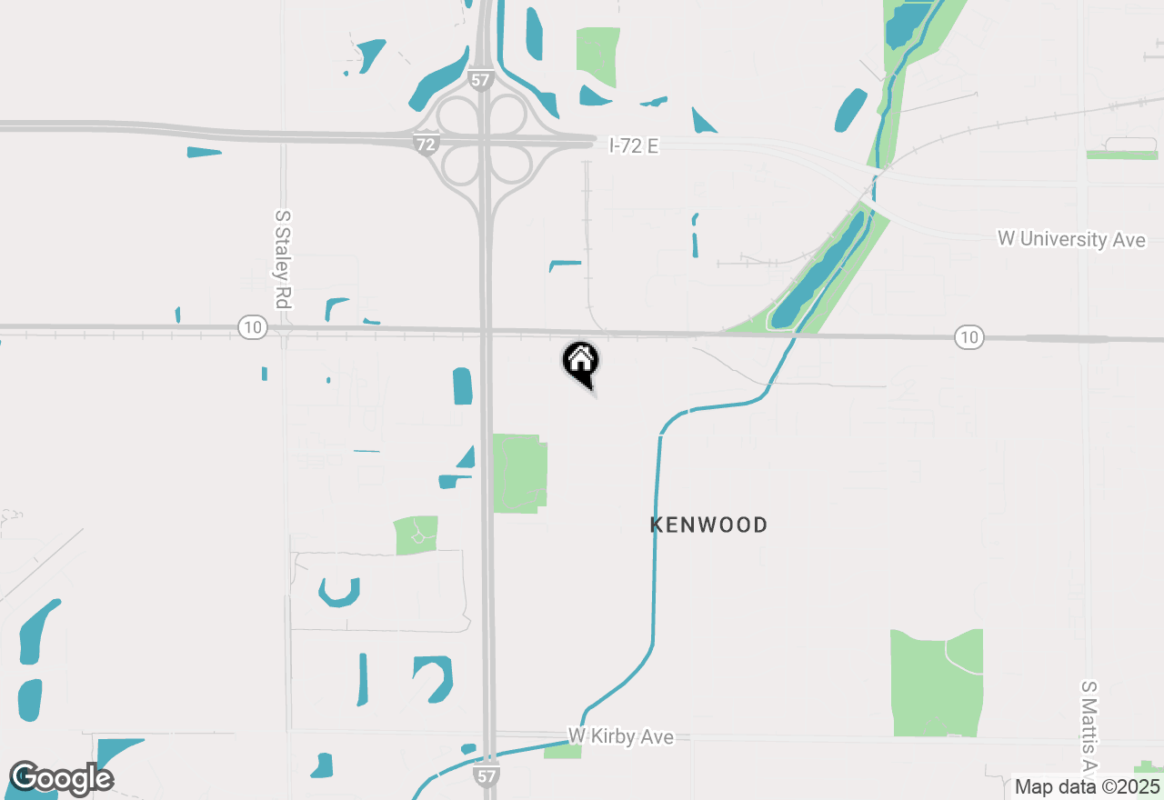 Map of 3214 York Drive, Champaign, IL 61821