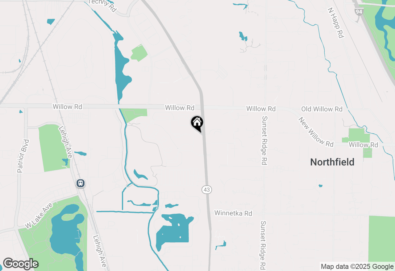 Map of 2640 Summit Drive #210, Glenview, IL 60025