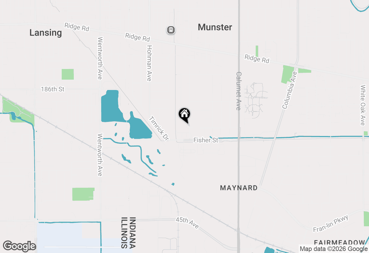 Map of 8750 Harrison Avenue #211, Munster, IN 46321