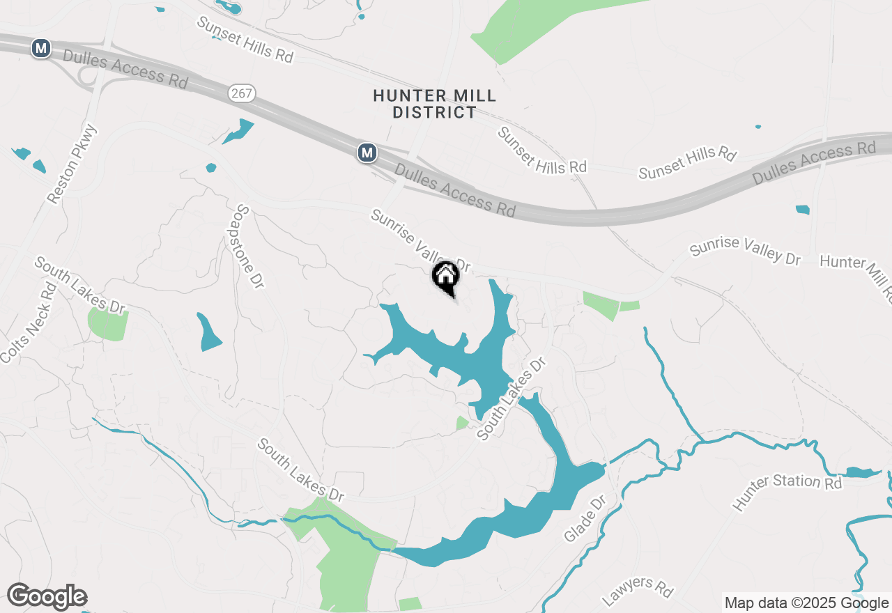 Map of 2045 Headlands Circle, Reston, VA 20191