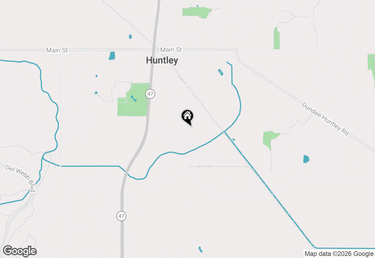 Map of 11612 Davey Drive, Huntley, IL 60142
