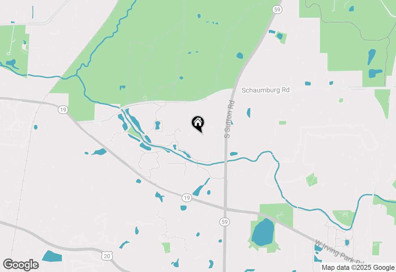 Map of 7 Buckskin Lane, Streamwood, IL 60107