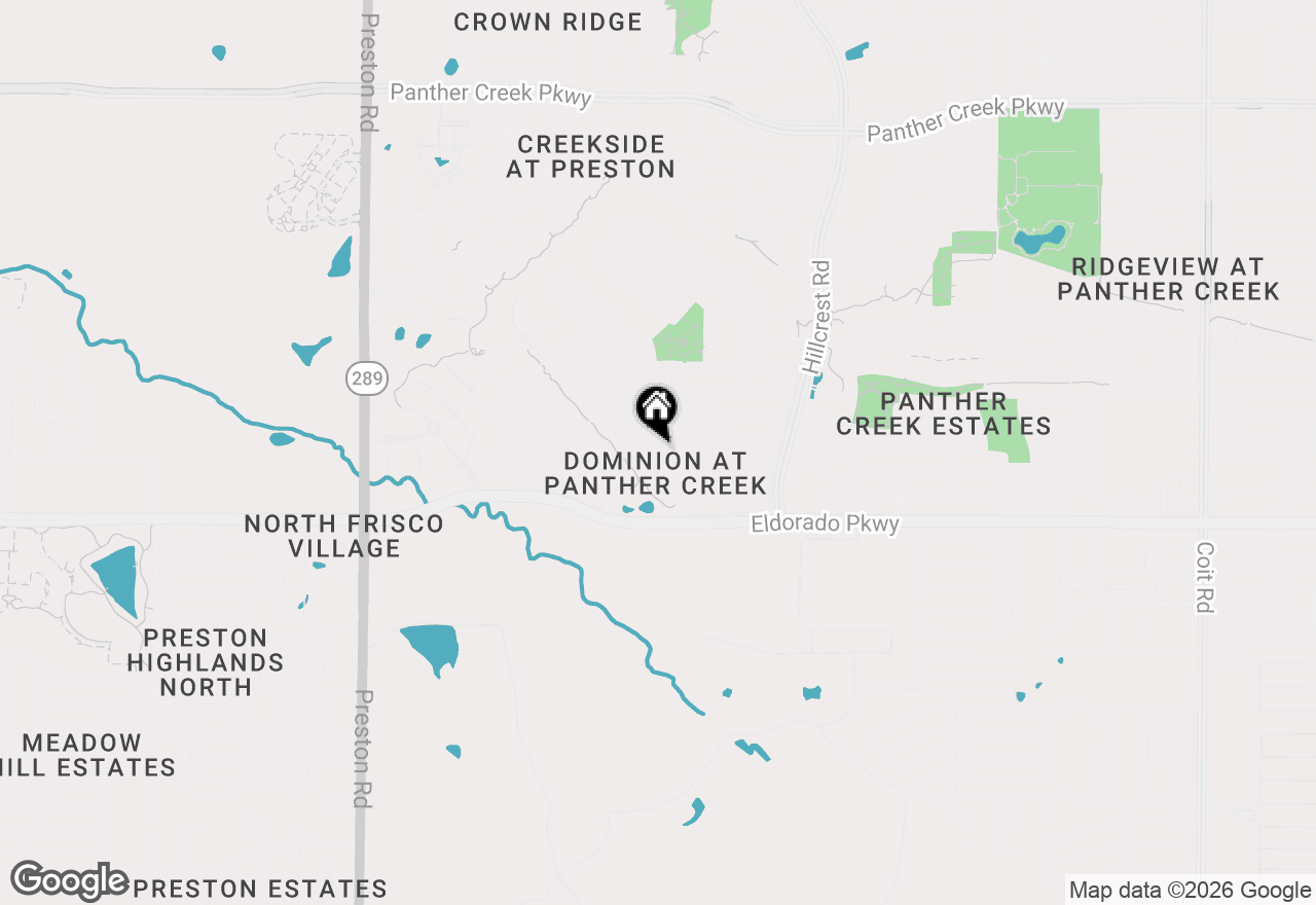 Map of 10294 Bancroft Lane, Frisco, TX 75035