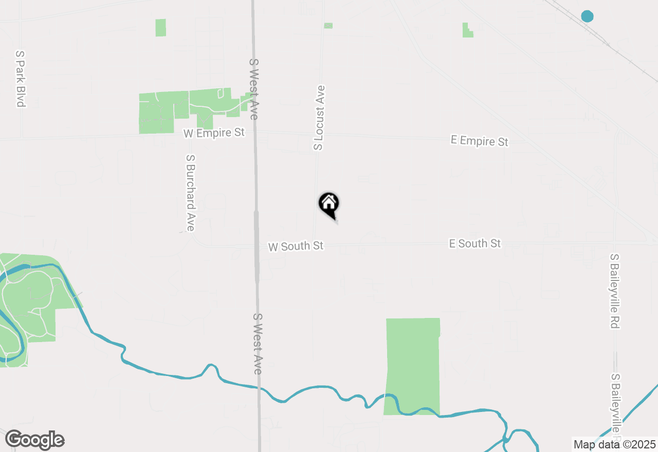 Map of 525 W Roosevelt Street, Freeport, IL 61032