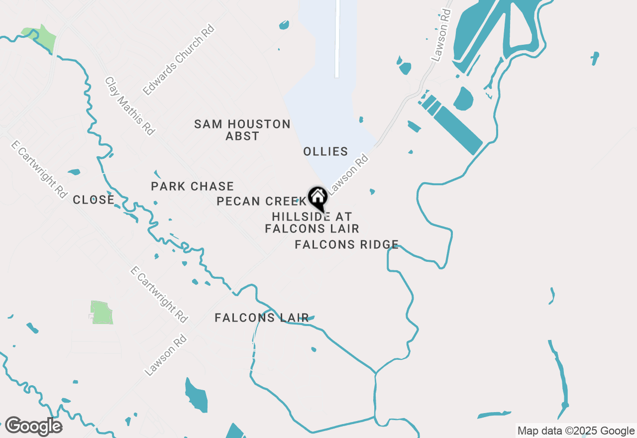 Map of 3505 Orchard Drive, Mesquite, TX 75181
