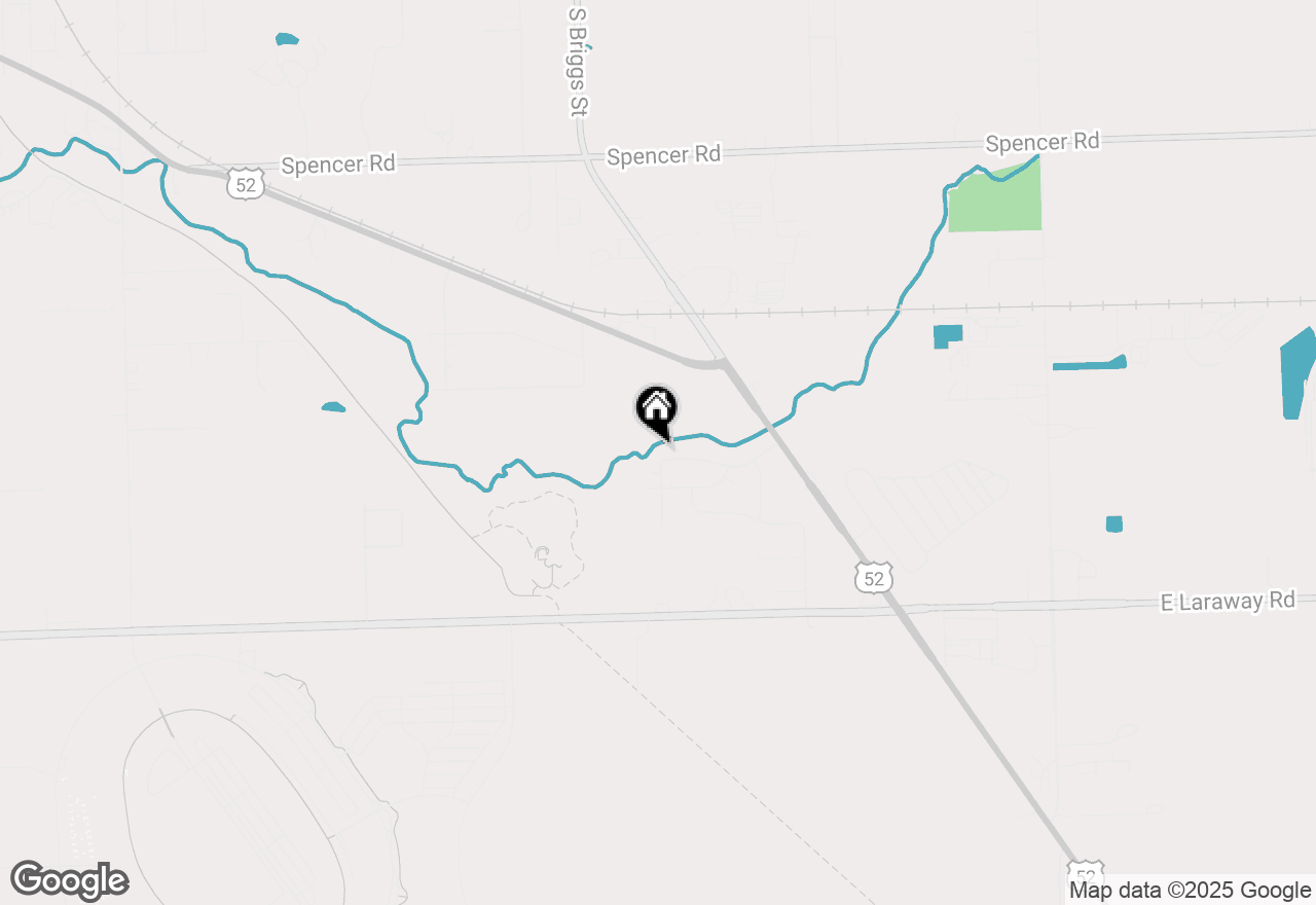 Map of 1703 Pinewood Lane, Joliet, IL 60433