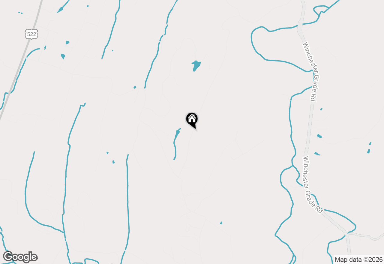 Map of Lot 3 Libby's Ridge Road, Berkeley Springs, WV 25411