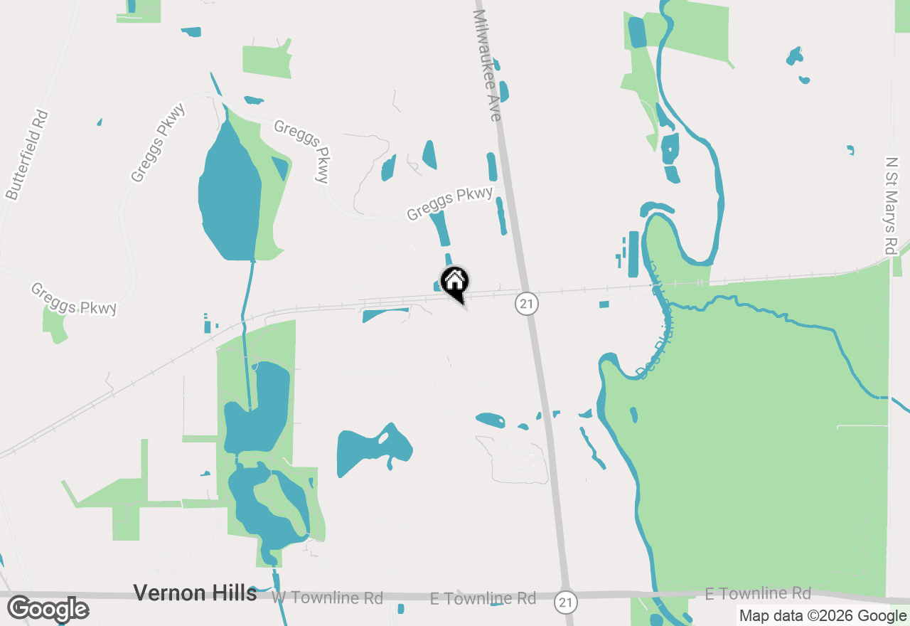 Map of 548 Council Circle, Vernon Hills, IL 60061