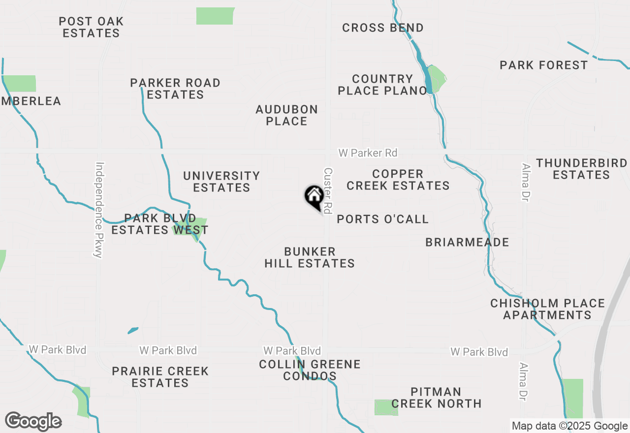 Map of 2109 Heather Hill Lane, Plano, TX 75075