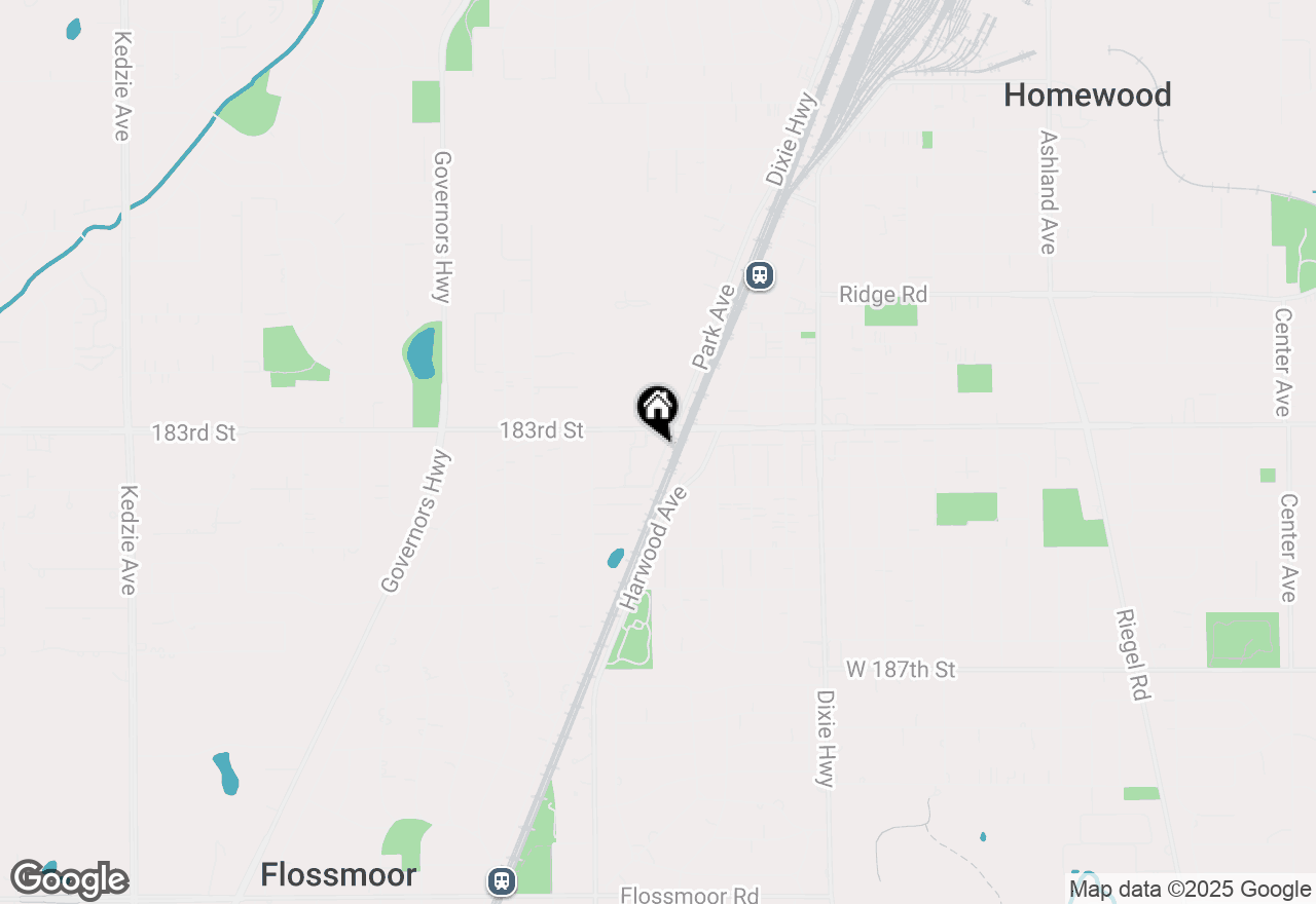 Map of 2301 183rd Street #310, Homewood, IL 60430