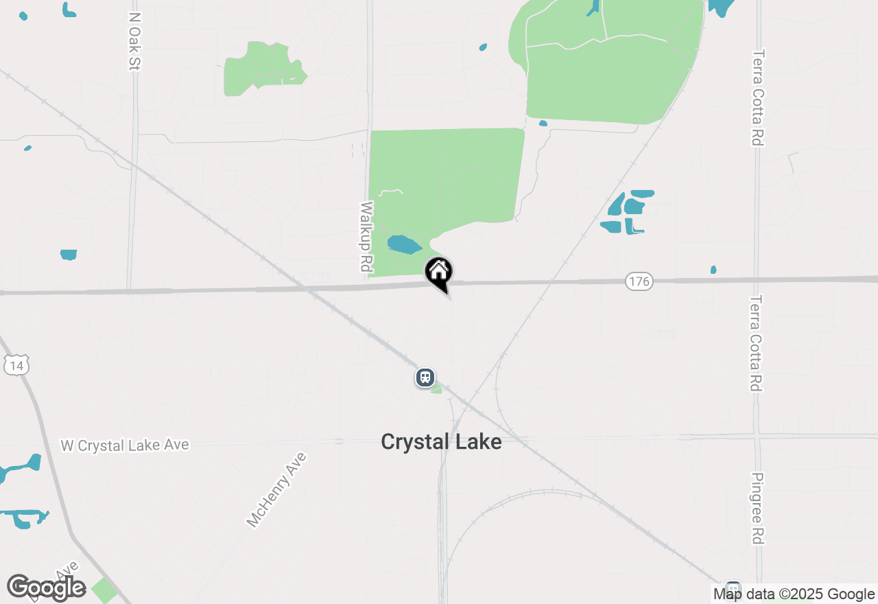 Map of 224 N Main Street, Crystal Lake, IL 60014