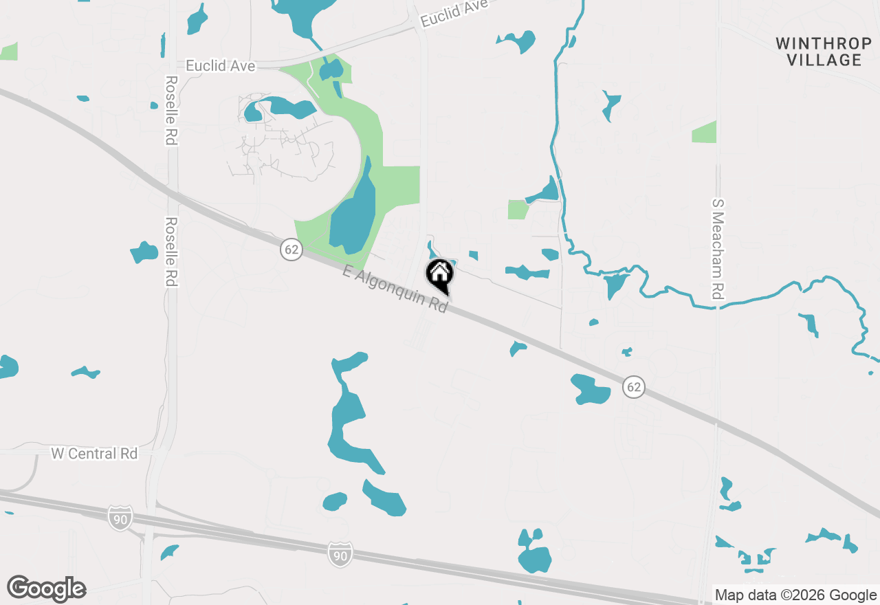 Map of 690 E Algonquin Road #3303, Schaumburg, IL 60173