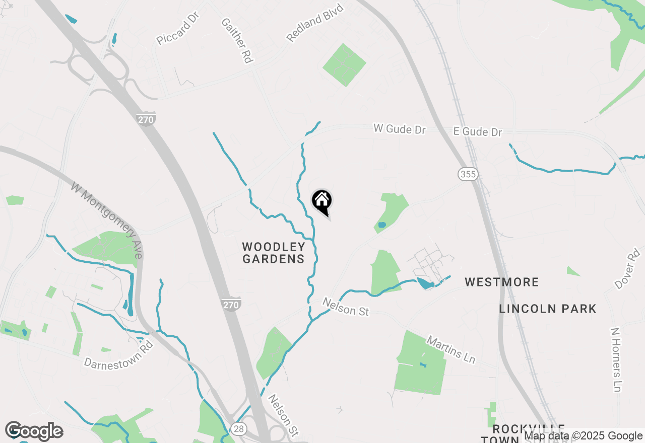 Map of 5 Columbia Court, Rockville, MD 20850