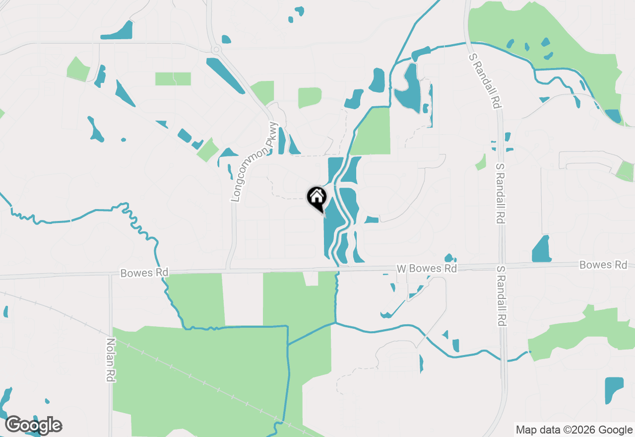 Map of 2791 Beacon Point Circle, Elgin, IL 60124