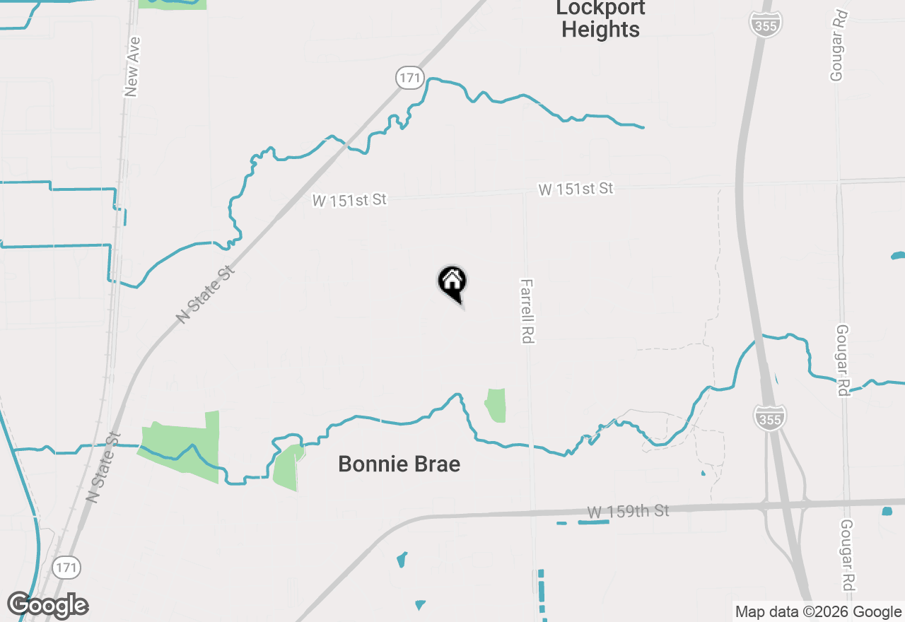Map of 800 Lisdowney Drive, Lockport, IL 60441