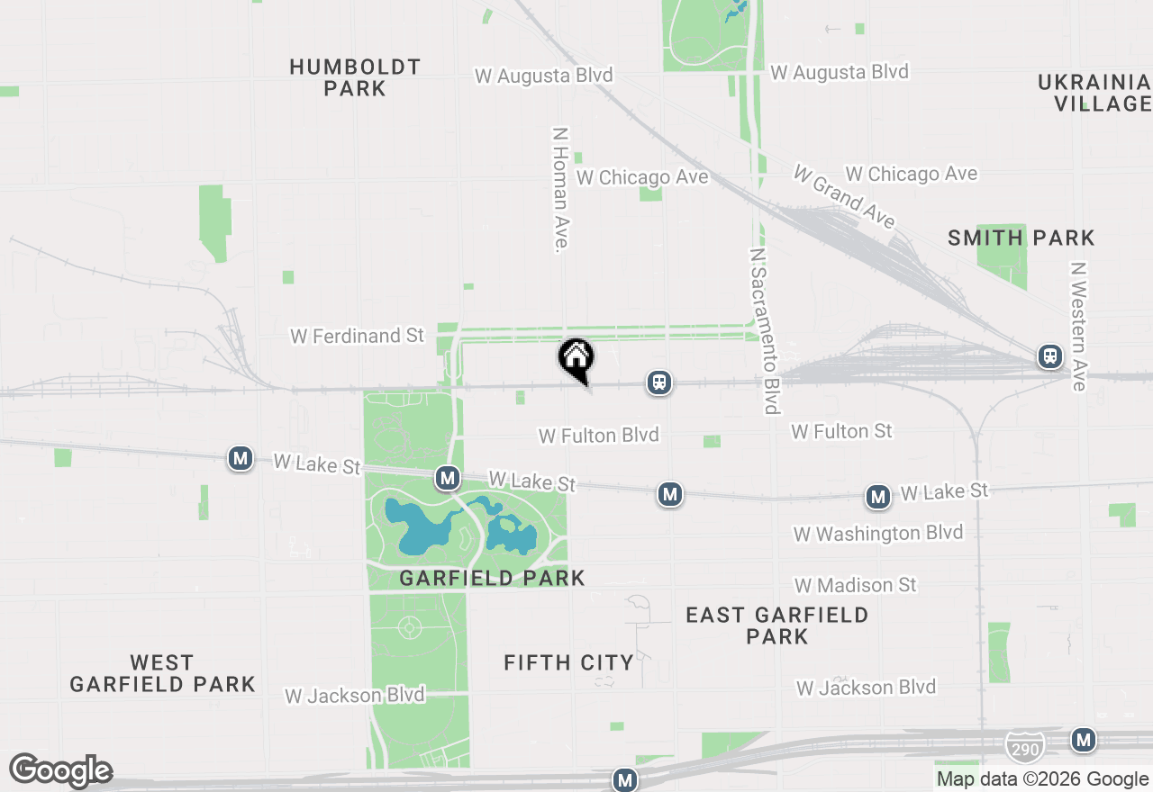 Map of 3352 W Carroll Avenue, Chicago, IL 60624