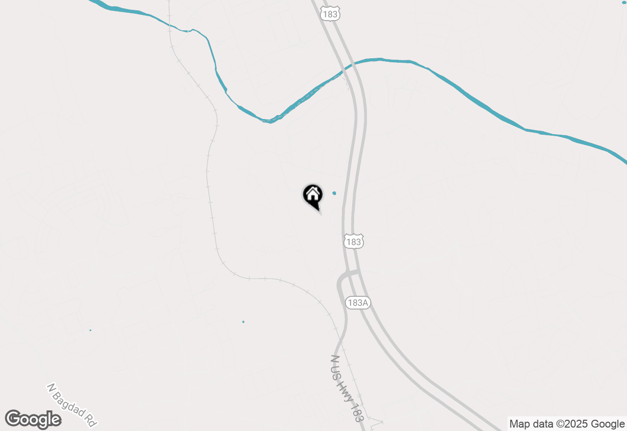 Map of 2309 Moon Tower Trl, Leander, TX 78641