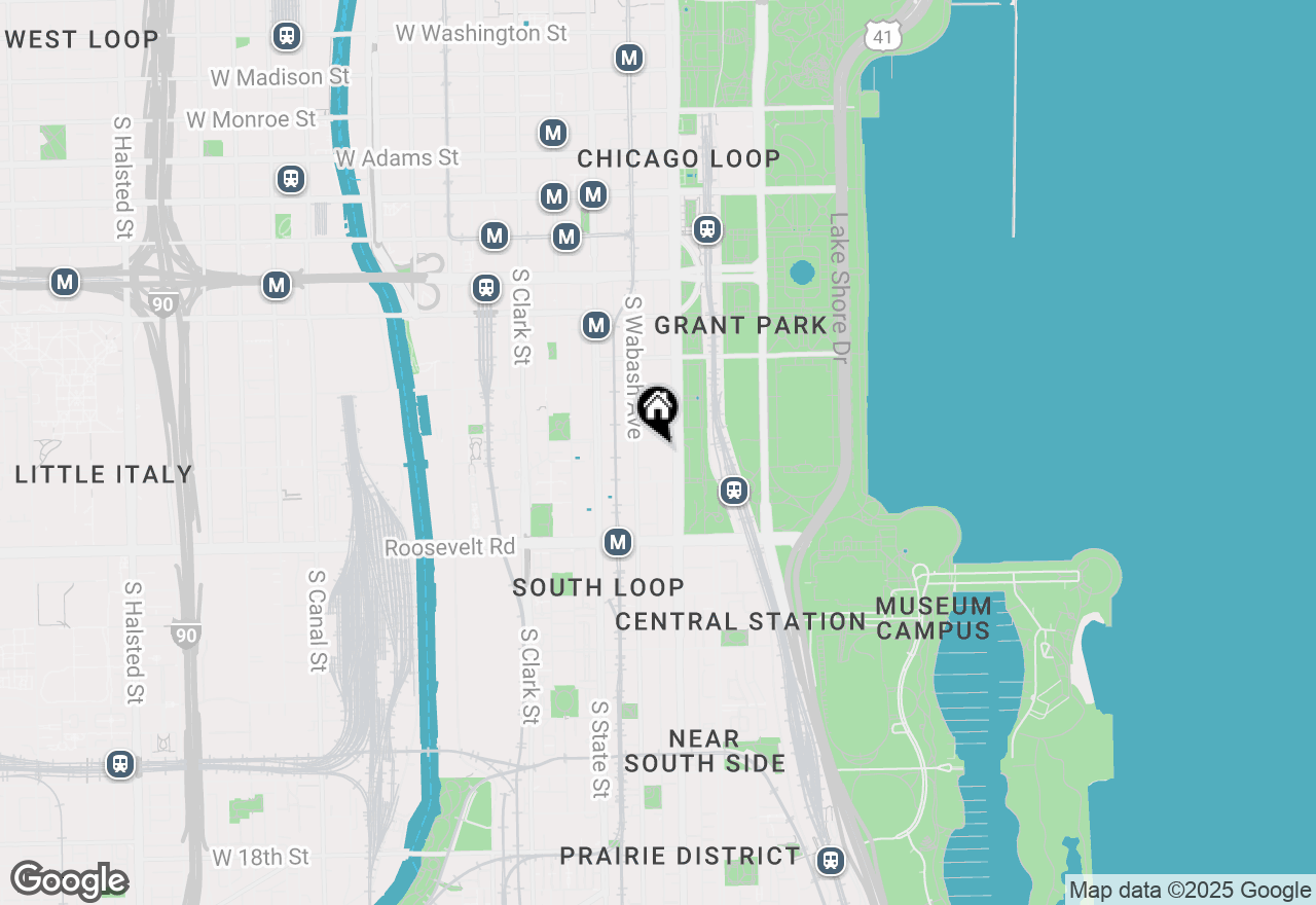 Map of 910 S Michigan Avenue #415, Chicago, IL 60605