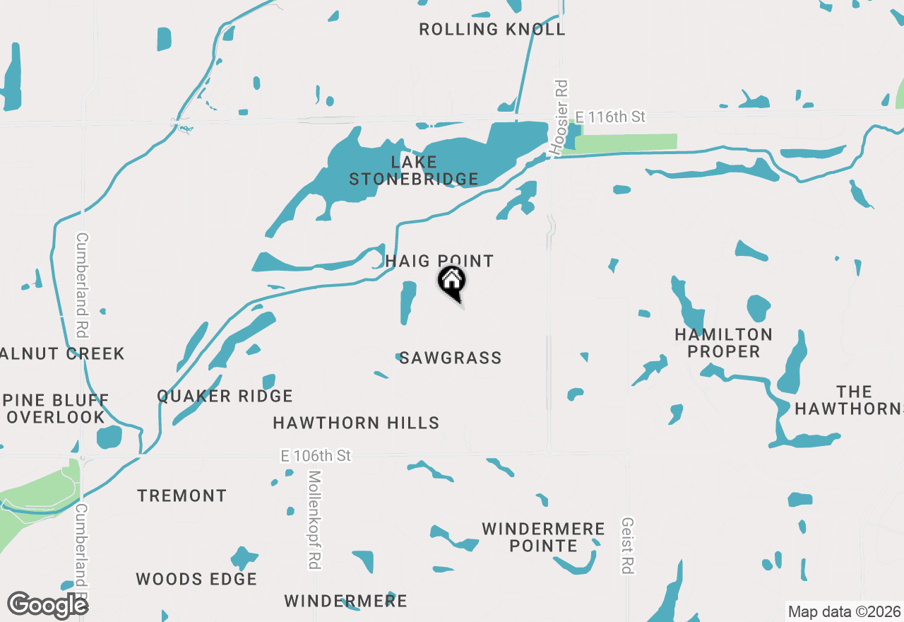Map of 10836 Cody Lane, Fishers, IN 46037