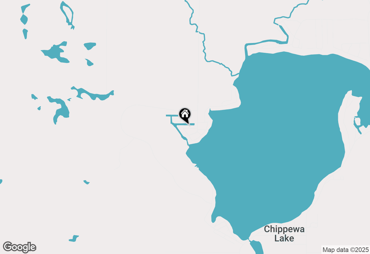 Map of 11396 Birch Street, Chippewa Lake, MI 49320