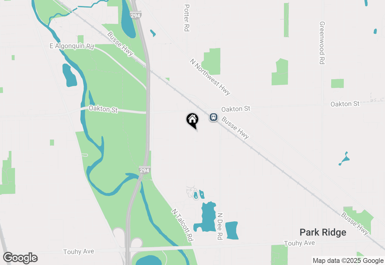 Map of 832 Sylviawood Avenue, Park Ridge, IL 60068