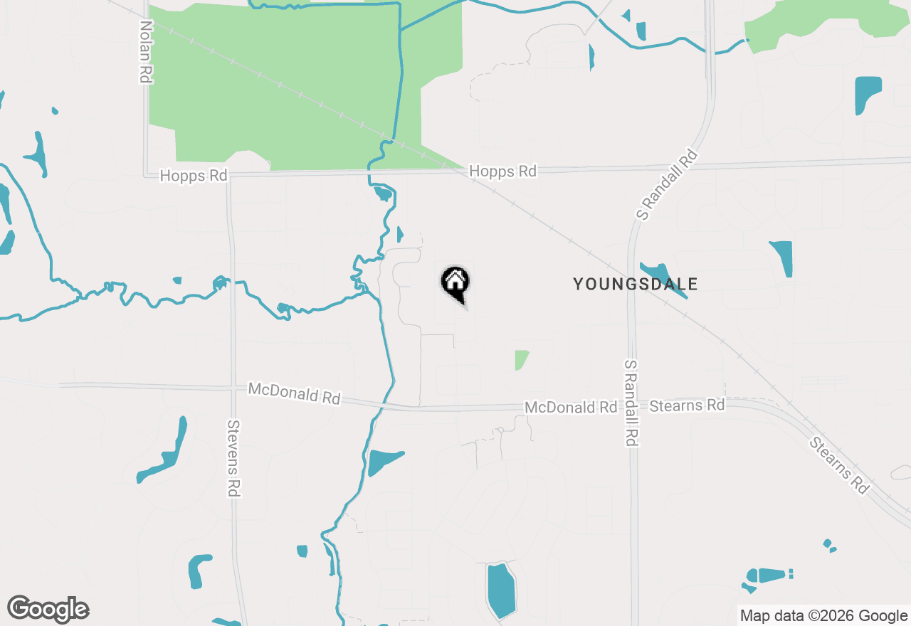 Map of 305 Thornwood Way #C, South Elgin, IL 60177