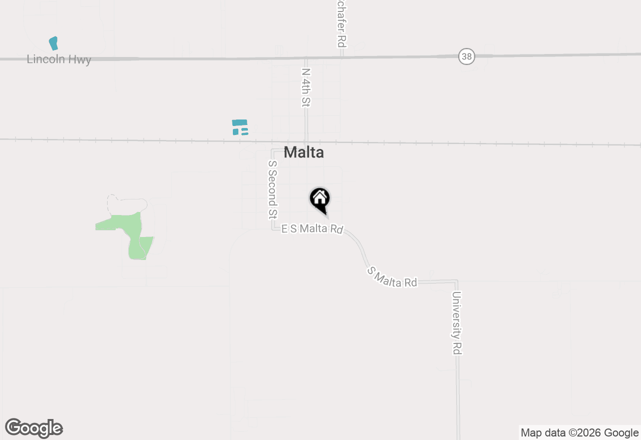 Map of 508 S 5th Street, Malta, IL 60150