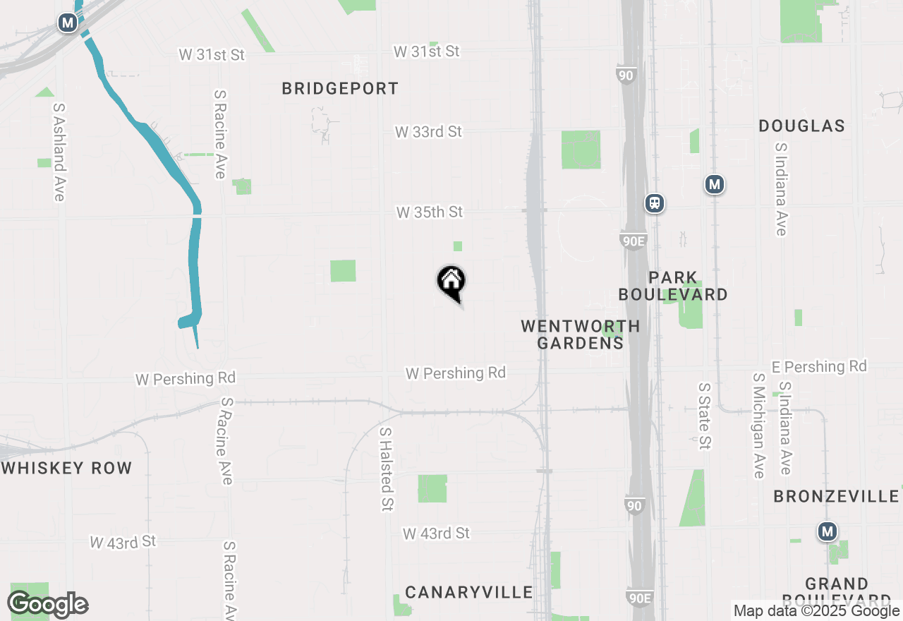Map of 3727 S Lowe Avenue, Chicago, IL 60609