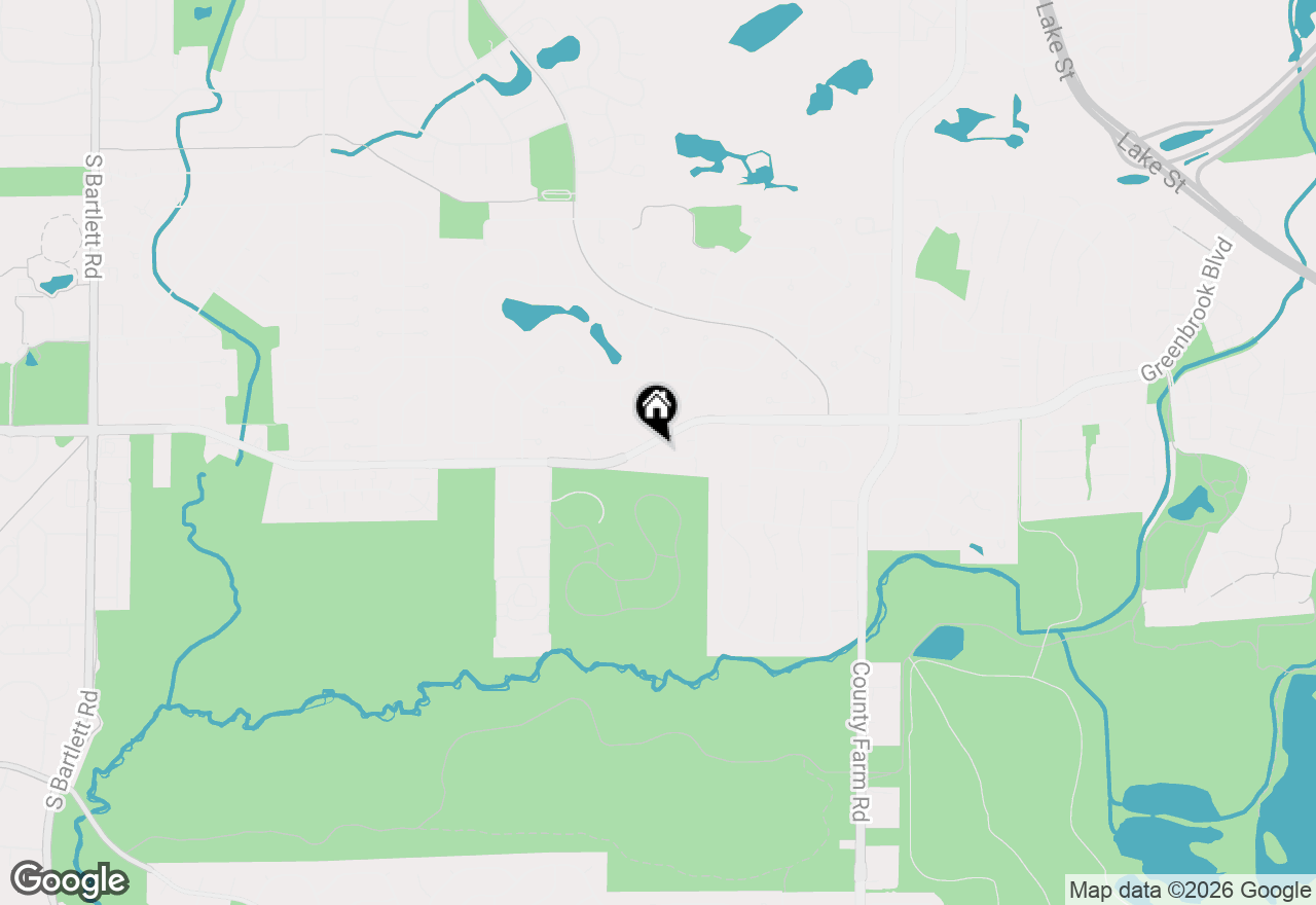 Map of 473 Nicole Drive #3C, Bartlett, IL 60103
