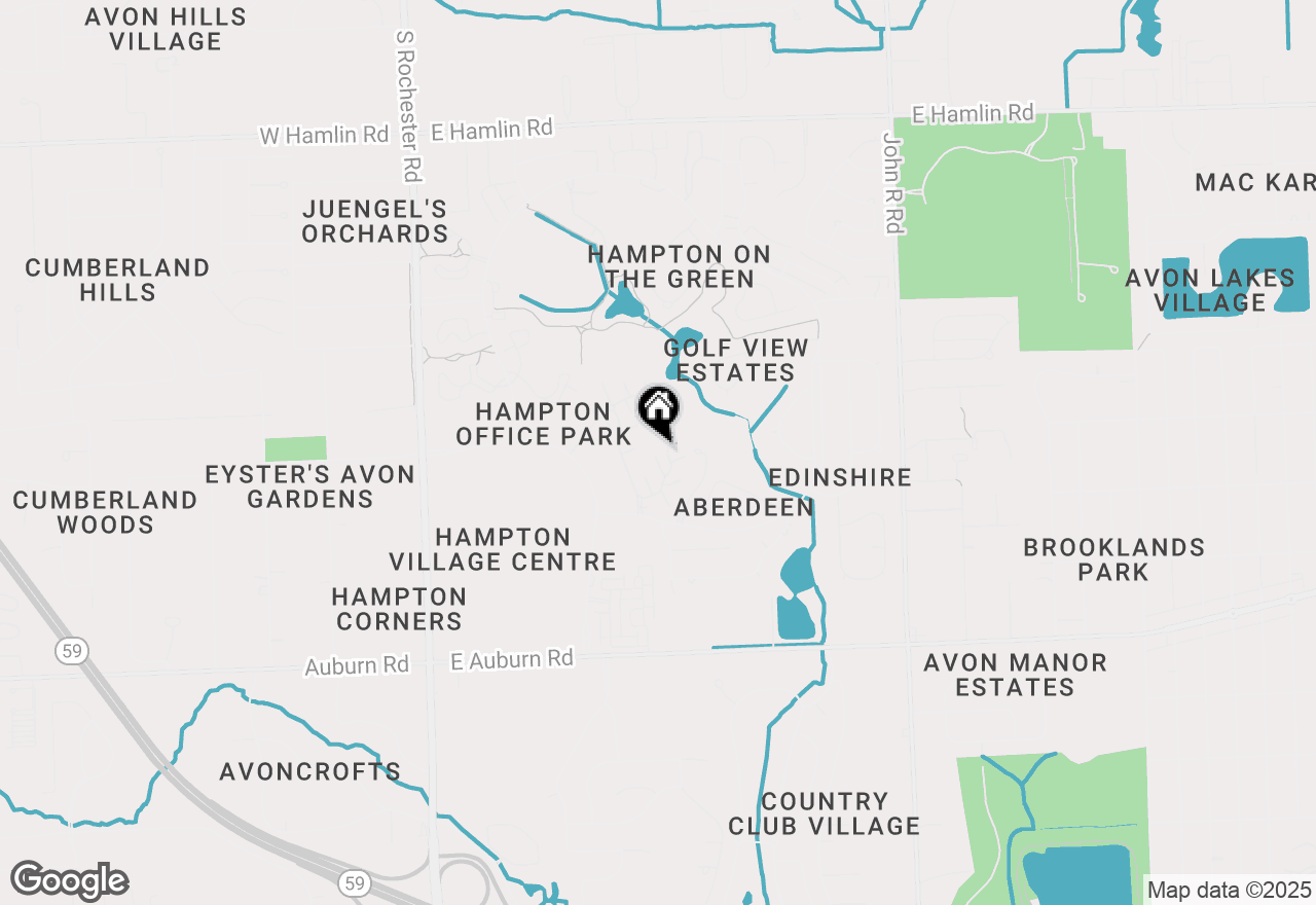 Map of 505 Plymouth Court, Rochester Hills, MI 48307