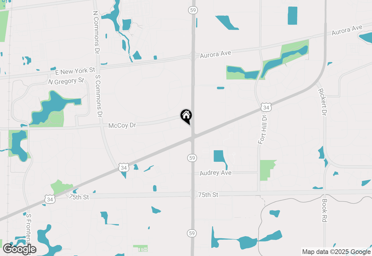 Map of 4450 Westbrook Drive #100, Aurora, IL 60504