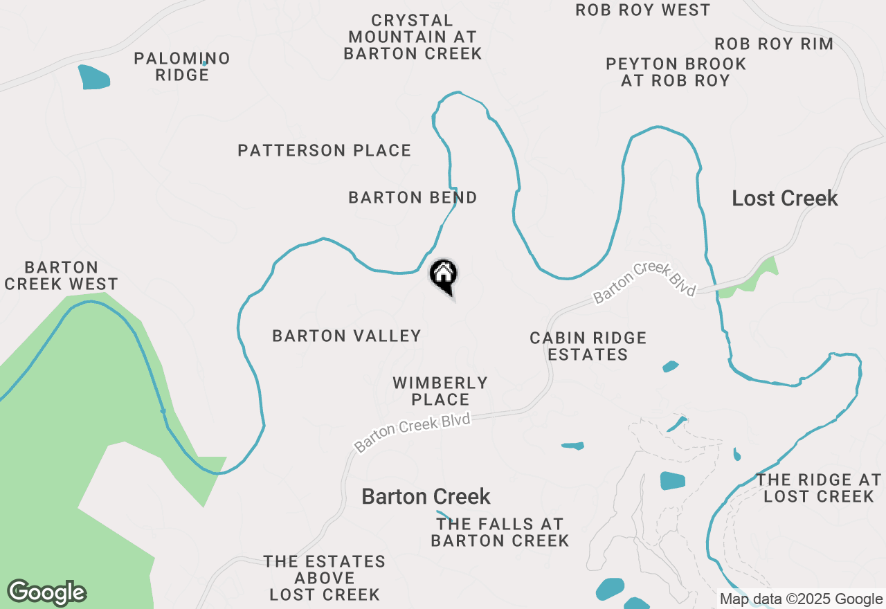 Map of 1914 Chalk Rock Cv, Austin, TX 78735