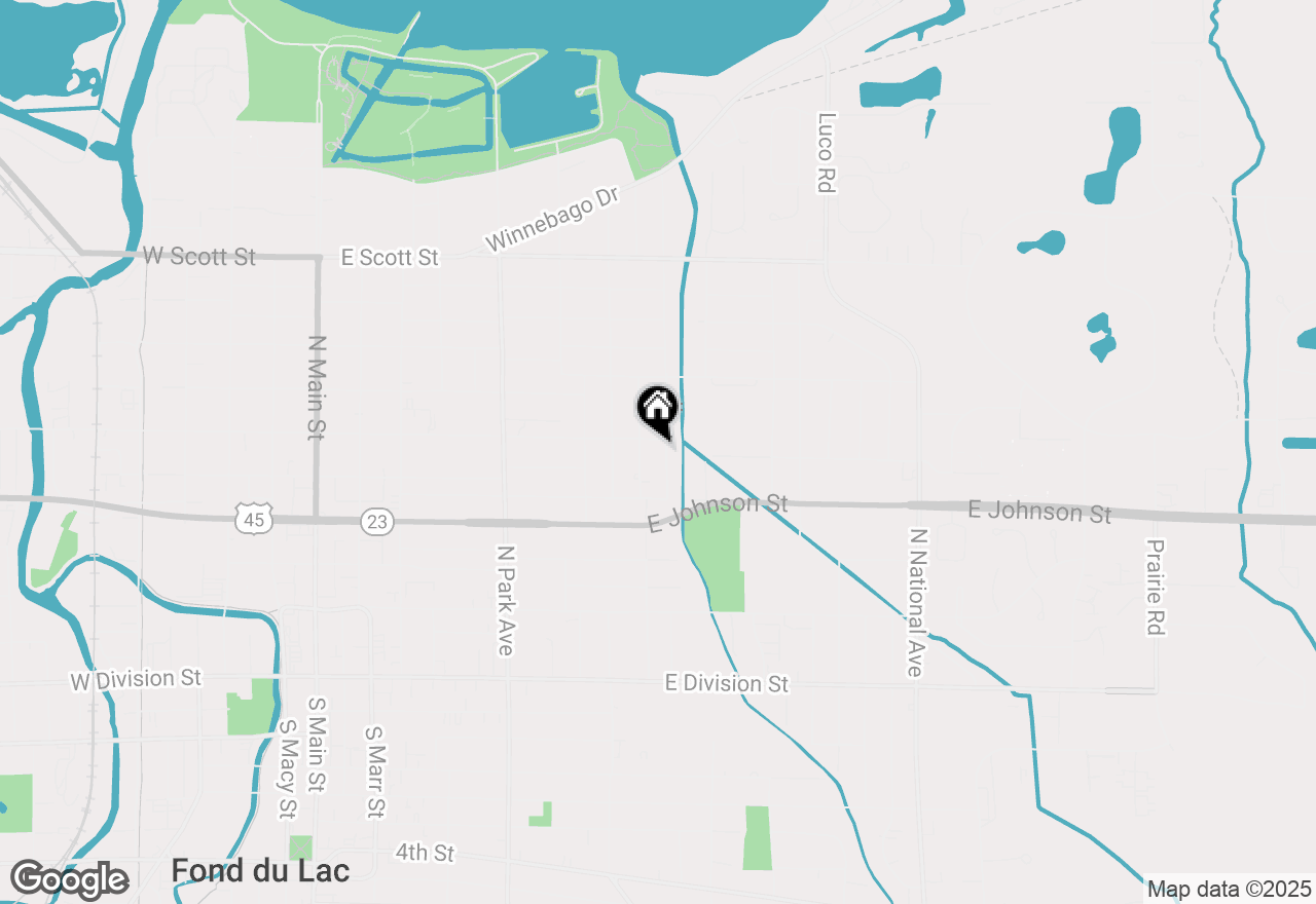 Map of 248 Taft St, Fond Du Lac, WI 54935