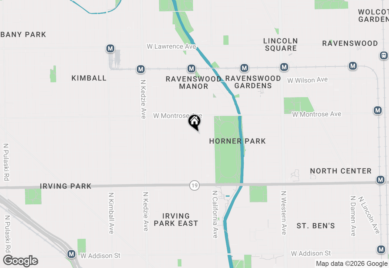 Map of 2903 W Cullom Avenue #1, Chicago, IL 60618