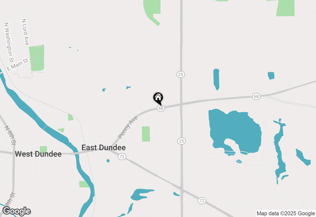 Map of 605 Barrington Avenue #102, East Dundee, IL 60118